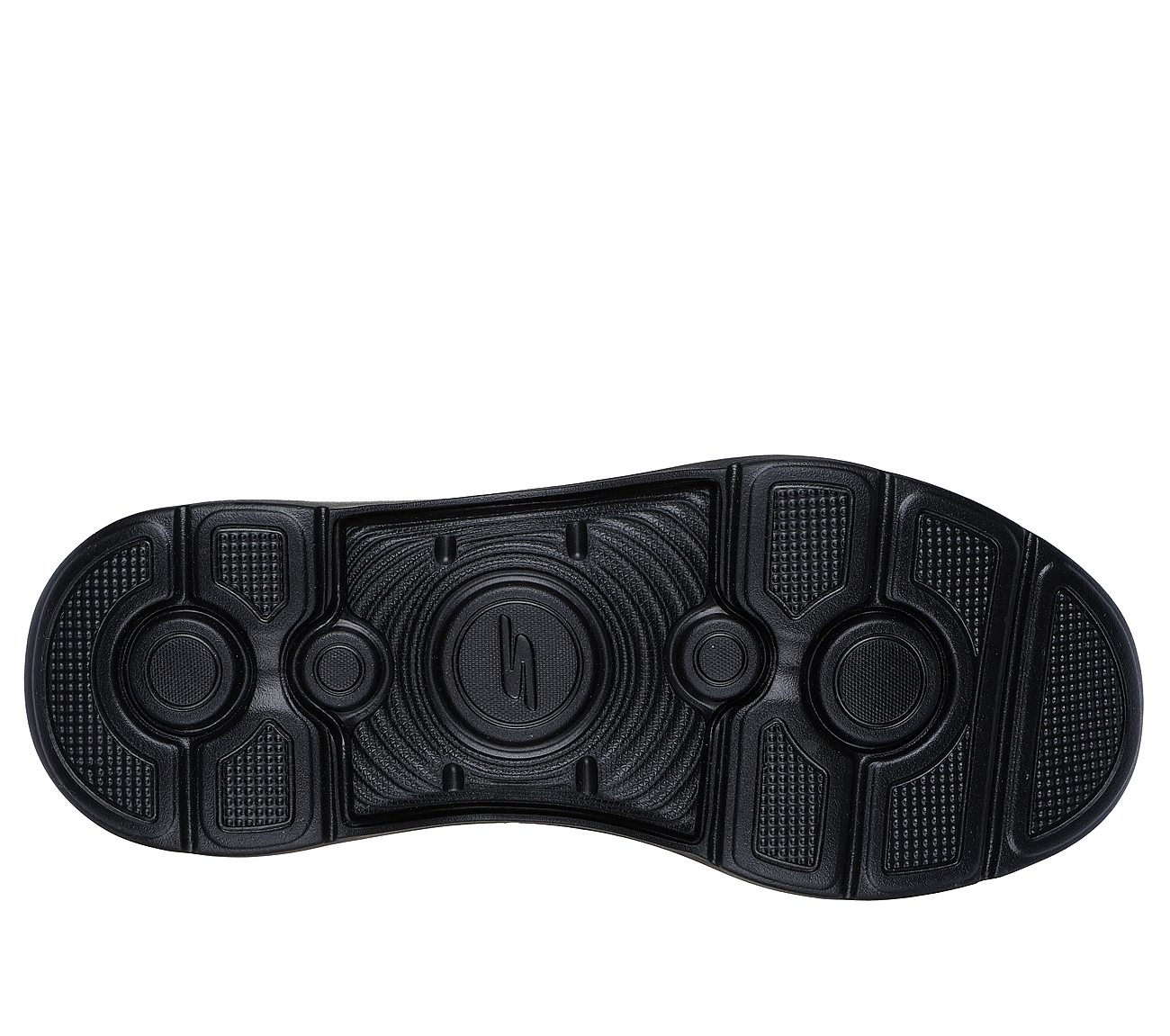 GO WALK ARCH FIT 2.0 - LINEAR, BLACK Footwear Bottom View