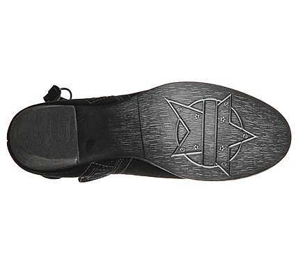 TAXI - SINGLE LADIES, BBLACK Footwear Bottom View