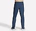 GOSTRETCH ULTRA TAPERED PANT, CHARCOAL/NAVY Apparel Top View