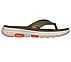 GO WALK 5 - SIT BACK, OOLIVE Footwear Lateral View