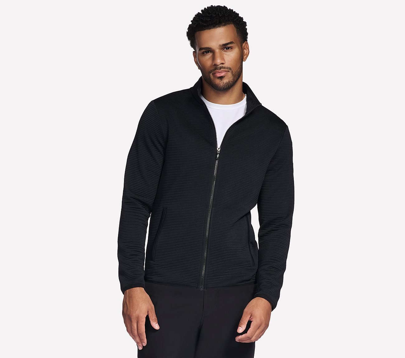 THE HOODLESS HOODIE OTTOMAN, BLACK Apparels Lateral View