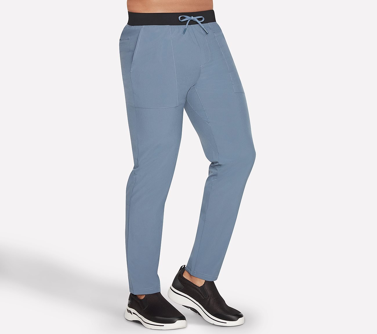 THE GOWALK PANT MOTION, BLUE/GREY Apparels Left View