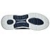 GO WALK ARCH FIT-IDYLLIC, NAVY/GOLD Footwear Bottom View