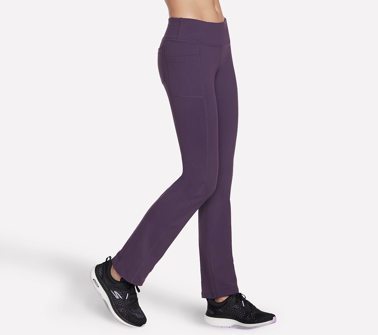 GOWALK PANT II, DARK PURPLE Apparels Left View