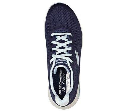 ARCH FIT - BIG APPEAL, NAVY/LIGHT BLUE Footwear Top View