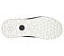 GO WALK TRAVEL - VARALI, BLACK/WHITE Footwear Bottom View