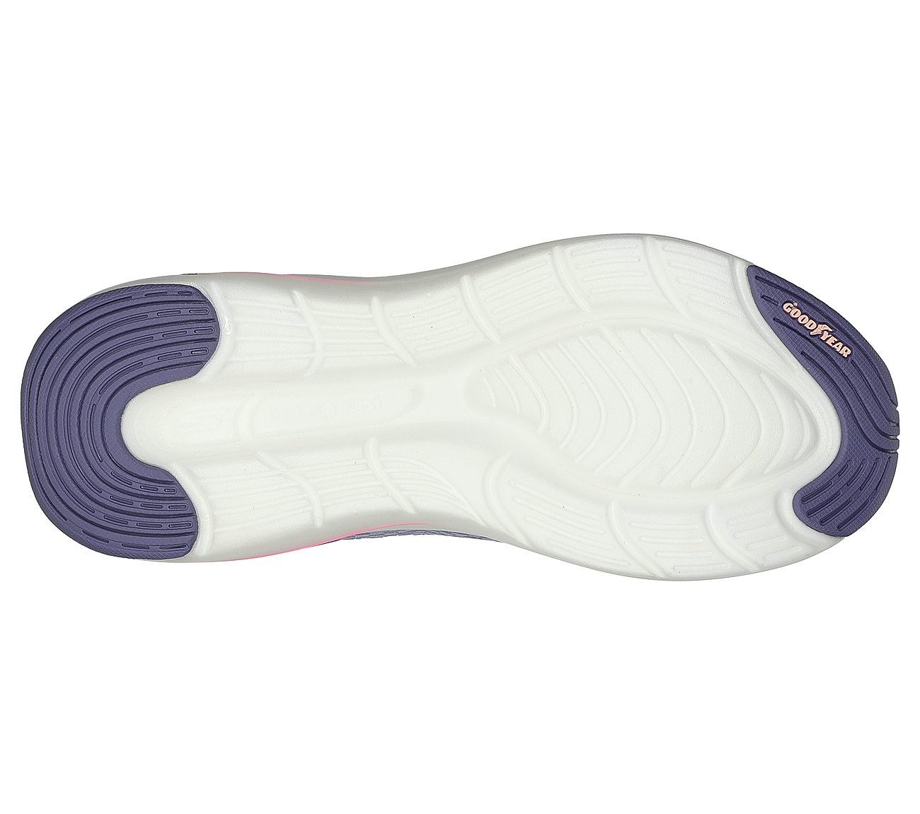 MAX CUSHIONING HYPER BURST, LAVENDER Footwear Bottom View