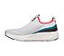 GO RUN ELEVATE - UPRAISE, GREY/ORANGE Footwear Left View