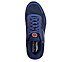 GO WALK DISTANCE WALKER, NAVY/ORANGE Footwear Top View