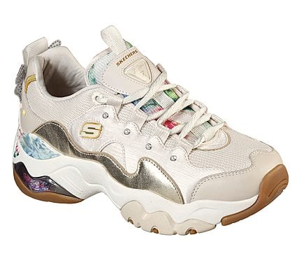 D'LITES 3.0 AIR-SPARKLING LAD, NATURAL/GOLD Footwear Lateral View