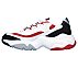 D'LITES 3-MERRITON, WWHITE/BLACK/RED Footwear Left View