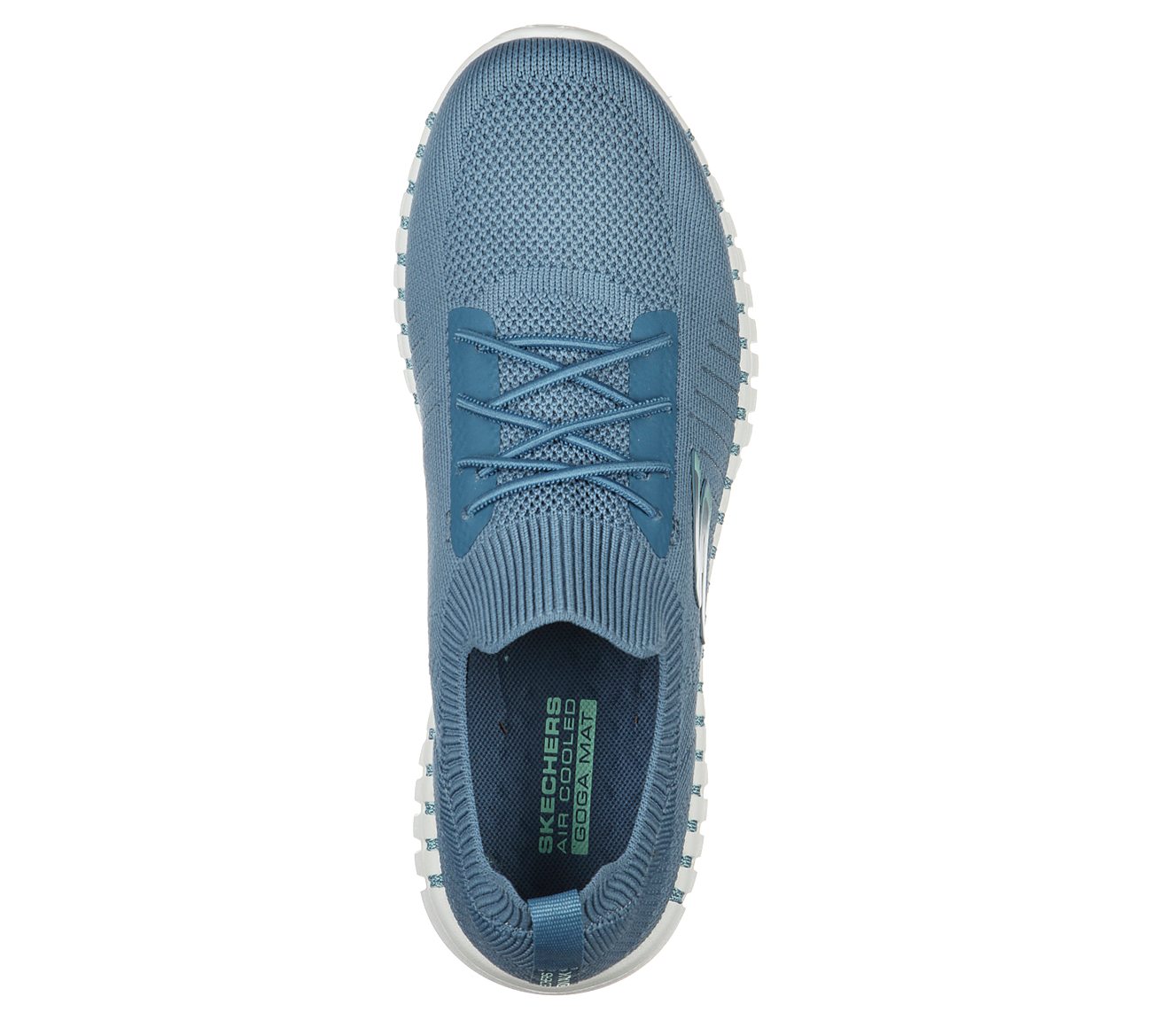 GO WALK SMART - SCHOLAR, BLUE Footwear Top View