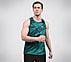 FIRFLY AOP TANK, TEAL/BLUE Apparels Right View