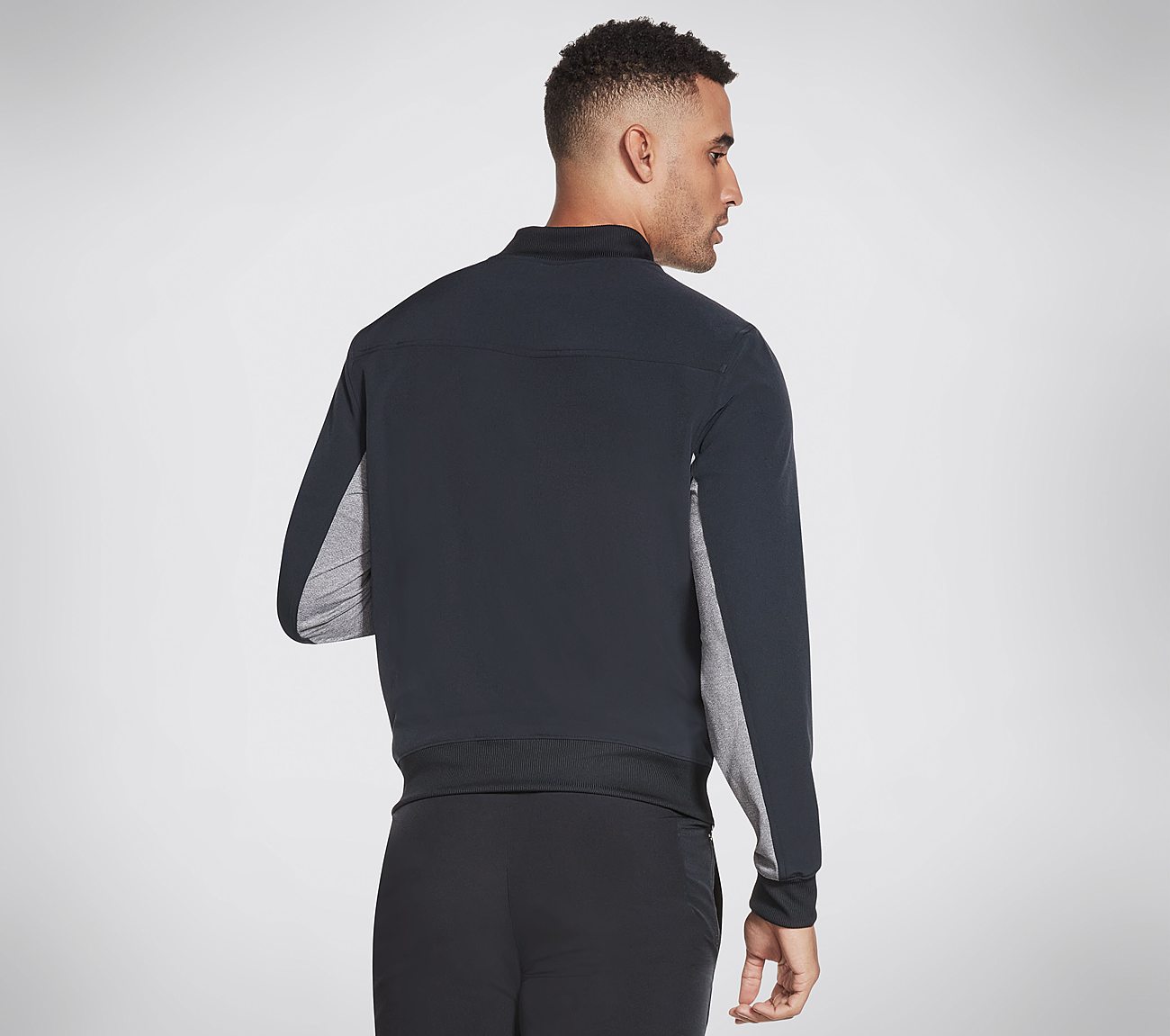 SKECHWEAVE PREMIUM BOMBER, BBBBLACK Apparels Top View