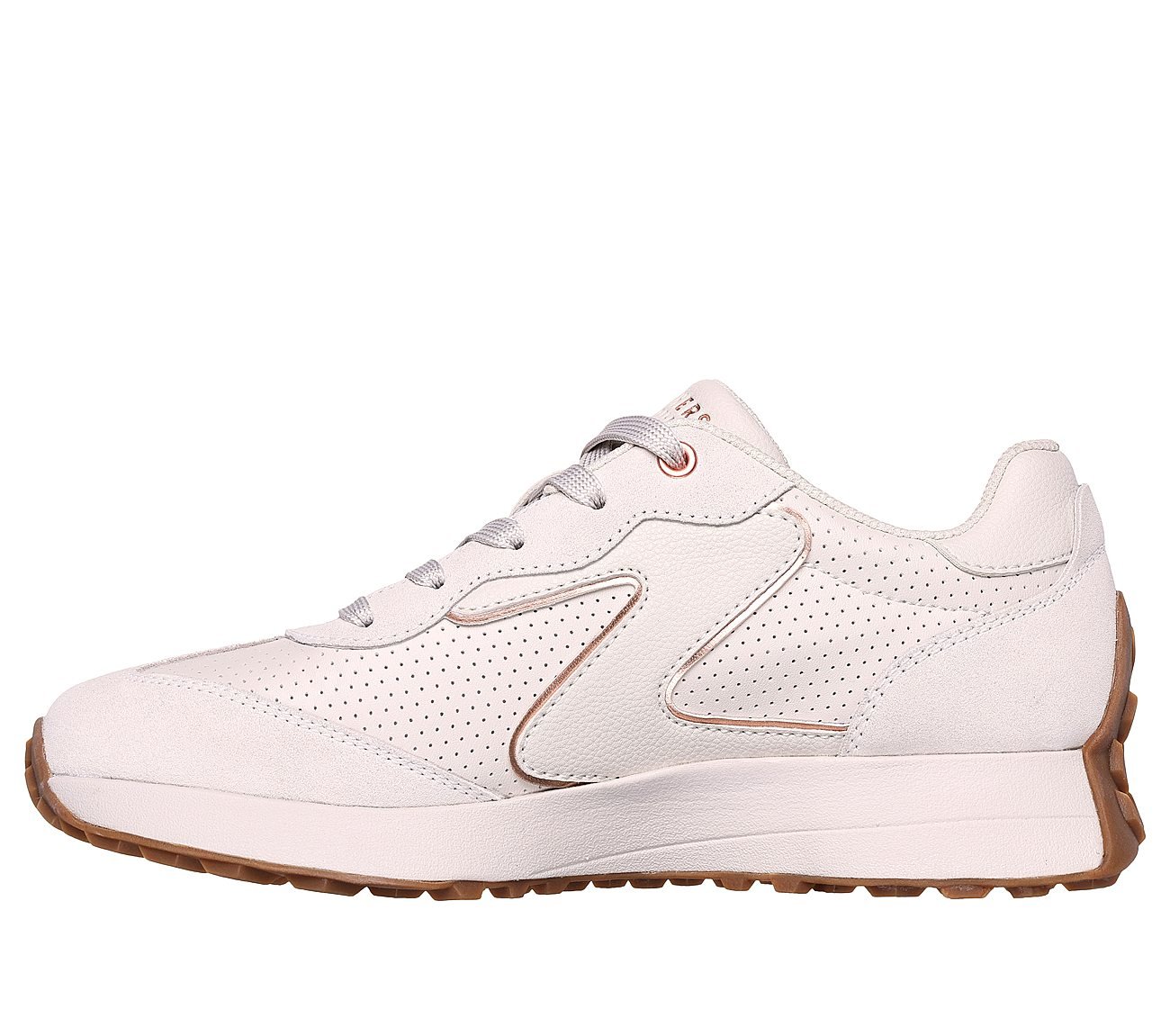 GUSTO - PATH WINDER, OFF WHITE Footwear Left View