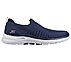 GO WALK 6, NAVY/ORANGE Footwear Right View