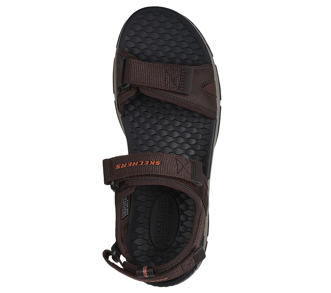TRESMEN - RYER, CHOCOLATE Footwear Top View