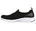 D'LUX COMFORT-GLOW TIME, BLACK/WHITE Footwear Left View