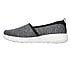 GO WALK JOY - SOFT TAKE, BLACK/WHITE Footwear Left View