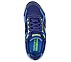 GO RUN CONSISTENT, BLUE/LIME Footwear Top View