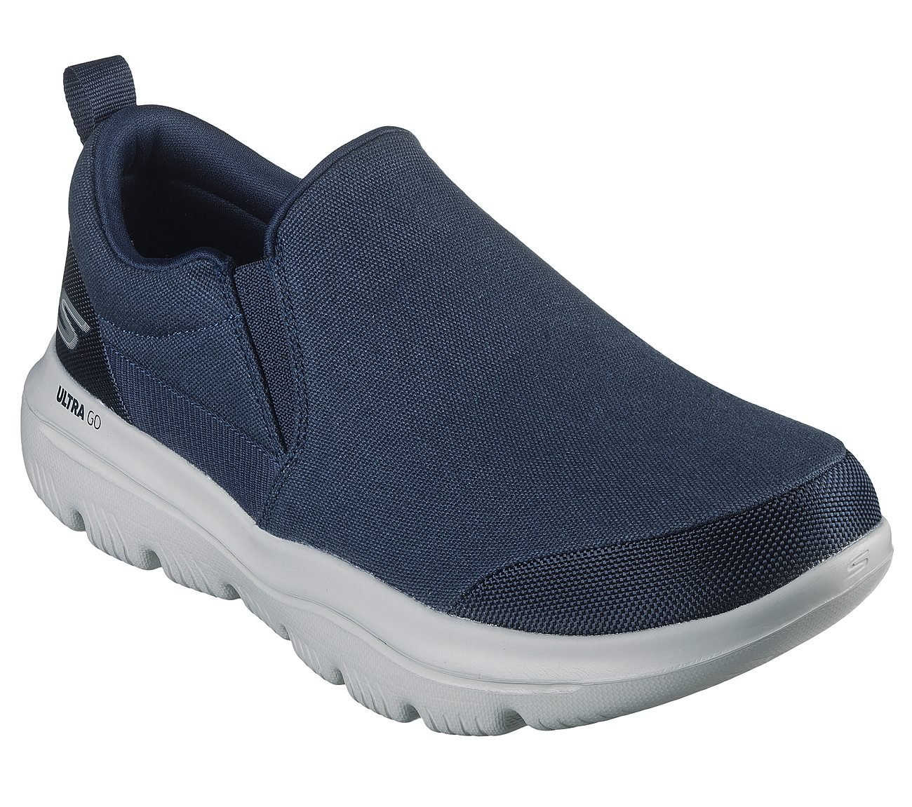 GO WALK EVOLUTION ULTRA-RAMBL, NAVY/GREY Footwear Right View