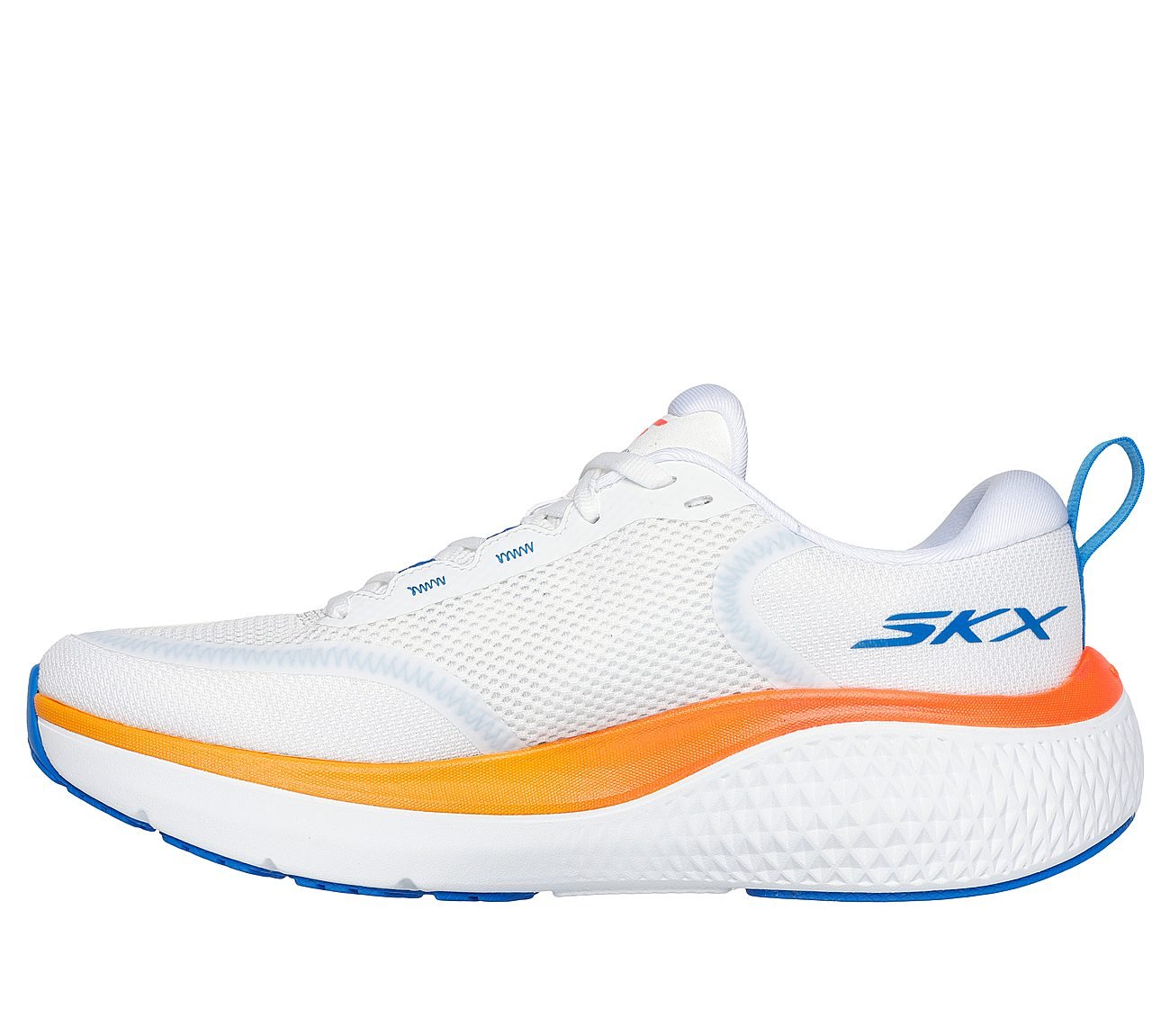 GO RUN SUPERSONIC MAX, WHITE/MULTI Footwear Left View