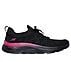 GO WALK ARCH FIT 2.0 - BEL, BLACK/PINK Footwear Lateral View