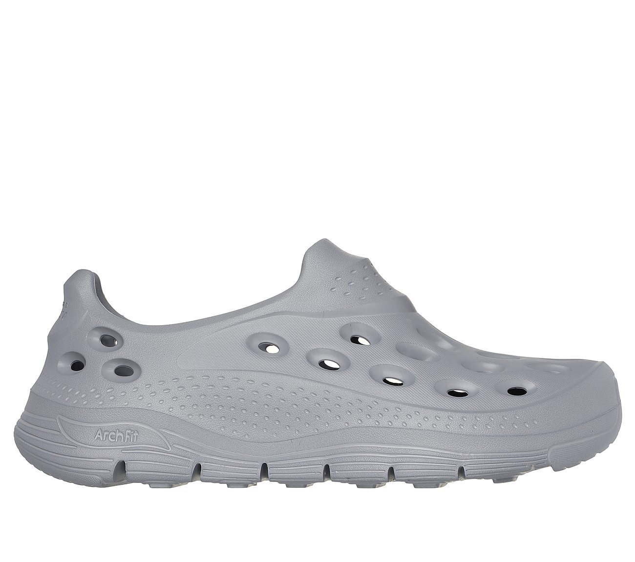 ARCH FIT GO FOAM 1, Grey Footwear Lateral View
