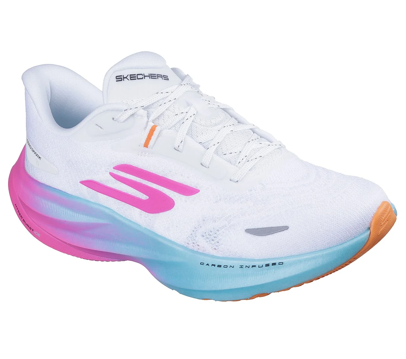 SKECHERS AERO SPARK, WHITE/MULTI