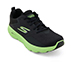 POWER - VOLT, BLACK/LIME Footwear Lateral View