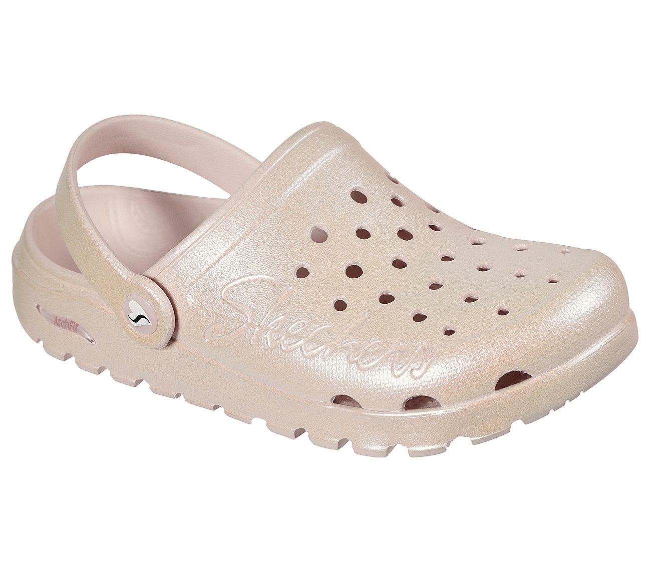 ARCH FIT FOOTSTEPS-PIXIE DUST, LLLIGHT PINK Footwear Lateral View