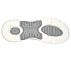 GO WALK ARCH FIT - ICONIC, GREY Footwear Bottom View