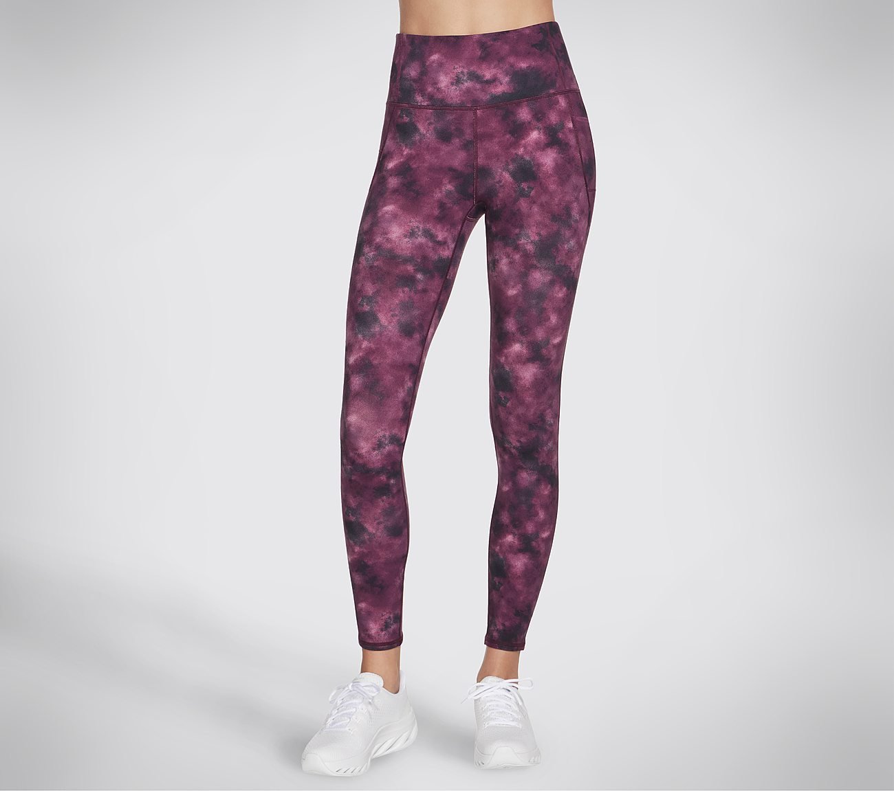 GOFLEX HAZE FL HW MIDTOWN LEGGING, PINK/MULTI Apparels Lateral View