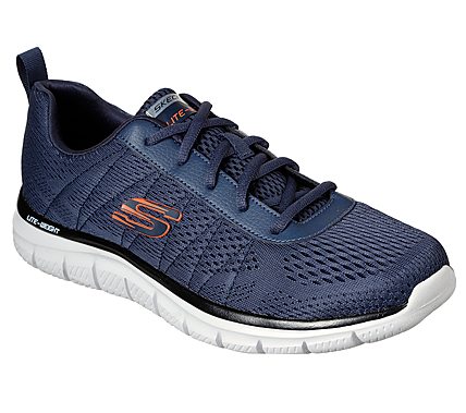 TRACK - MOULTON, NAVY/ORANGE Footwear Right View