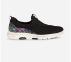 GO WALK 5 - WIND CIRCLE, BLACK/MULTI Footwear Top View