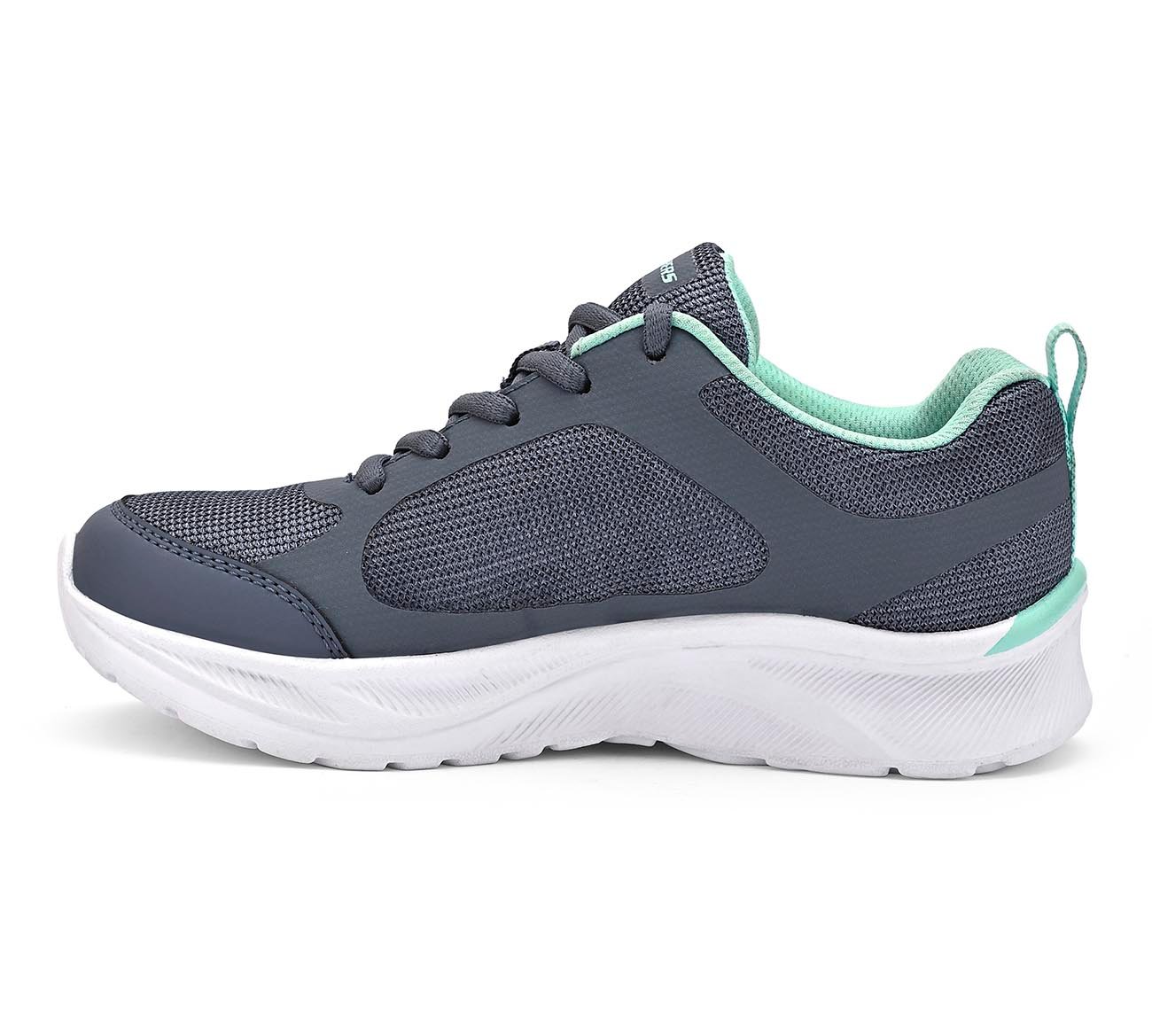 SKECHERS ELITE SPORT, CHARCOAL / TURQUOISE