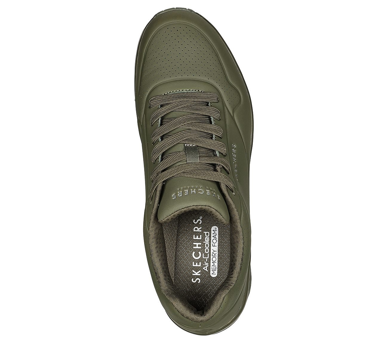 UNO - STAND ON AIR, DARK GREEN Footwear Top View