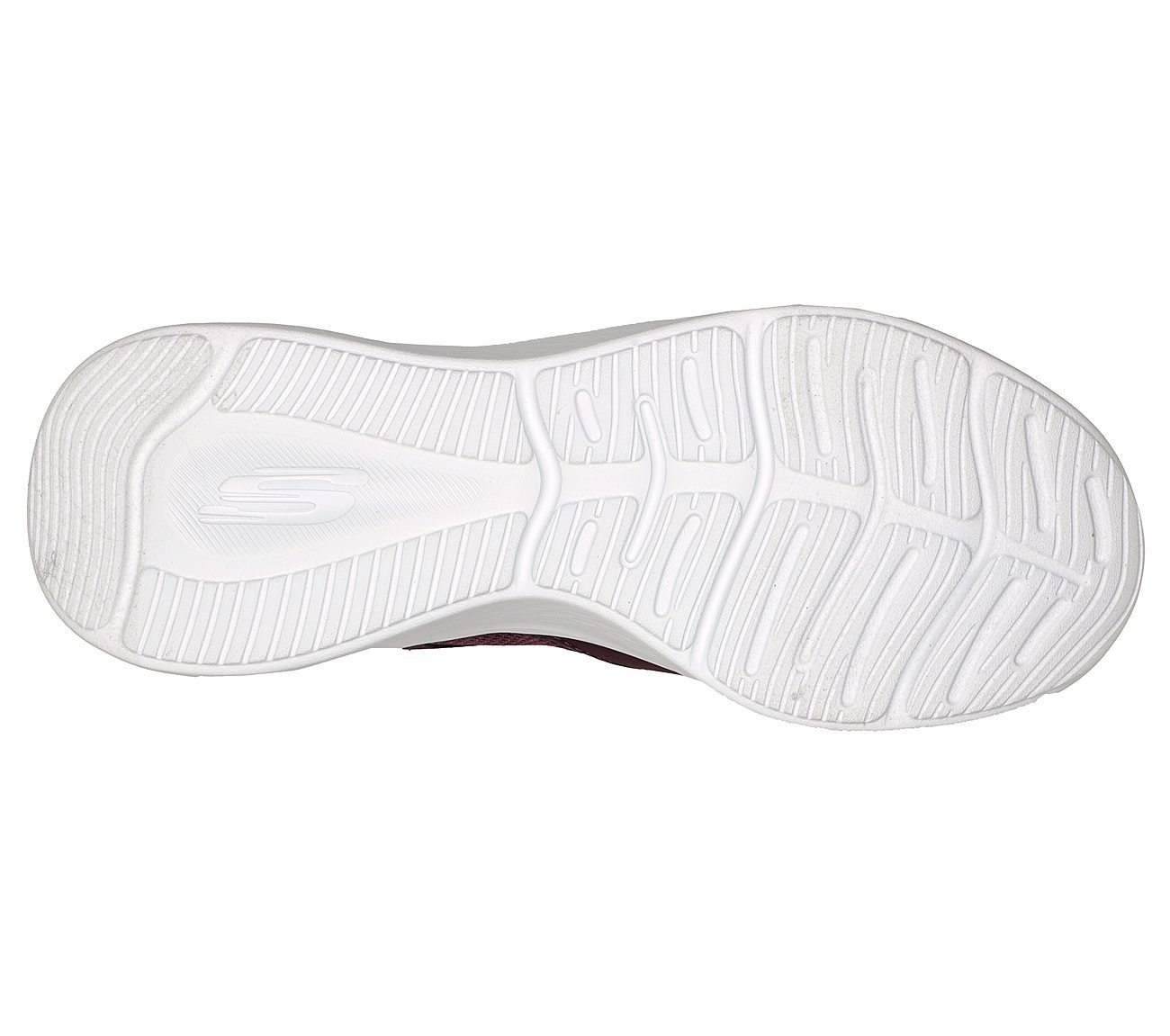SKECH-LITE PRO-HIGH JOURNEY, PLUM Footwear Bottom View