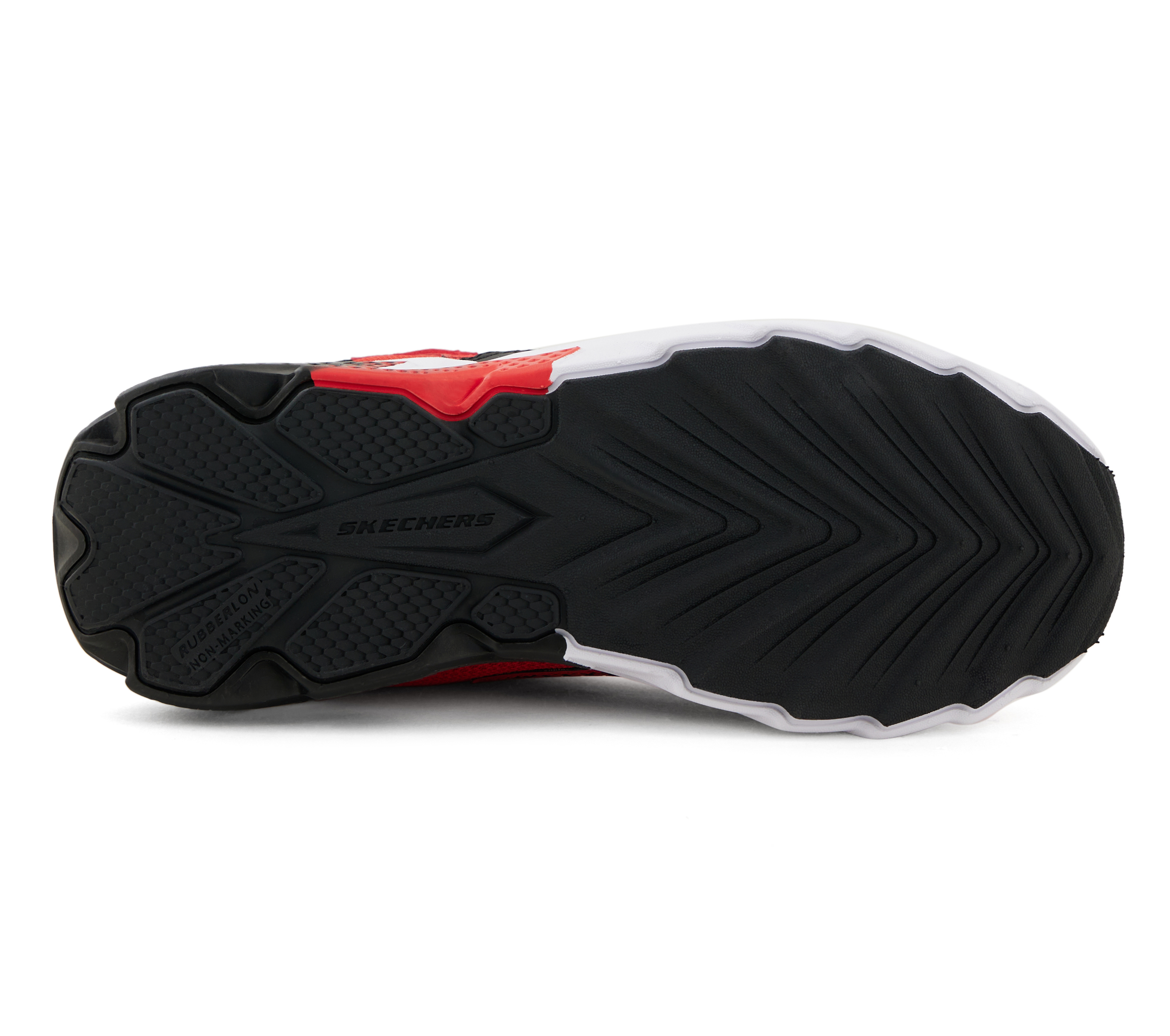 ELITE SPORT TREAD, RED/BLACK Footwear Bottom View