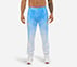 MI FAN PRINTED PANTS, WHT/NVY/BLUE Apparel Lateral View