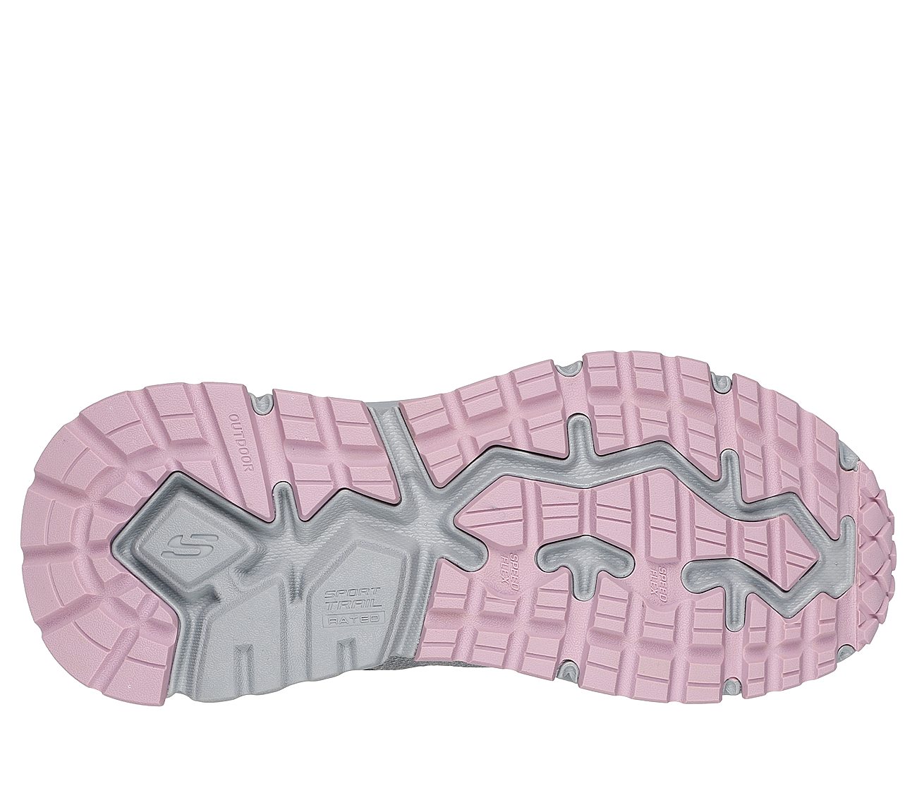 D'LUX JOURNEY - MARIGOLD, CHARCOAL/PURPLE Footwear Bottom View