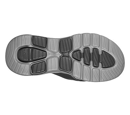 GO WALK 5 - CABANA, CCHARCOAL Footwear Bottom View