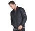 APEX QUILTED JACKET, BBBBLACK Apparels Lateral View