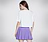 UNO POLKA DOT DIAMOND T-SHIRT, WWWHITE Apparel Top View
