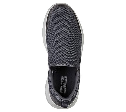 GO WALK EVOLUTION ULTRA-IMPEC, CCHARCOAL Footwear Top View