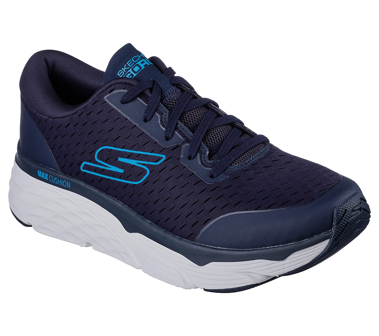 MAX CUSHIONING ELITE -AVIDITY, NAVY/BLUE Footwear Right View