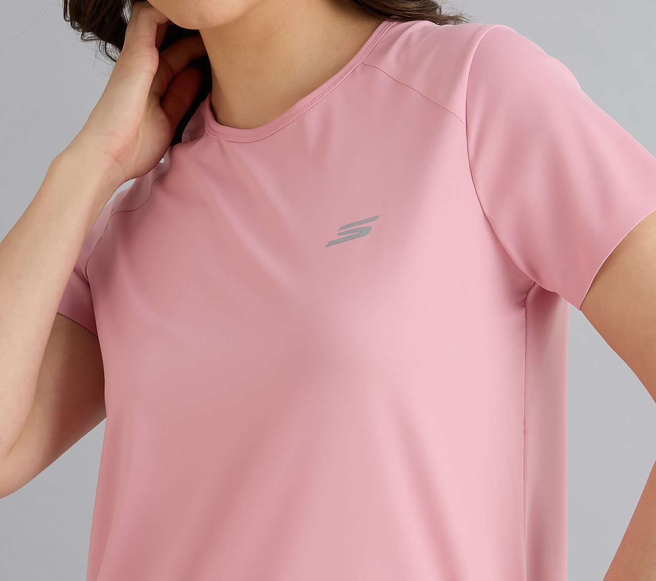 BONDED PERFORMANCE T-SHIRT, PURPLE/YELL Apparels Right View