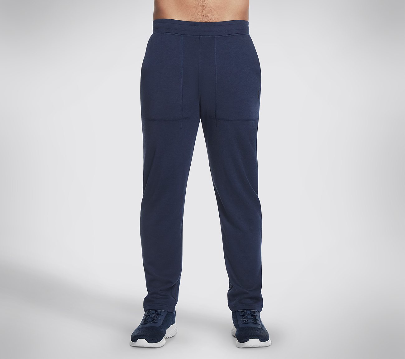 GOKNIT PIQUE LOUNGE PANT, NNNAVY Apparel Lateral View