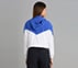 COLOR BLOCKED JACKET, WHITE