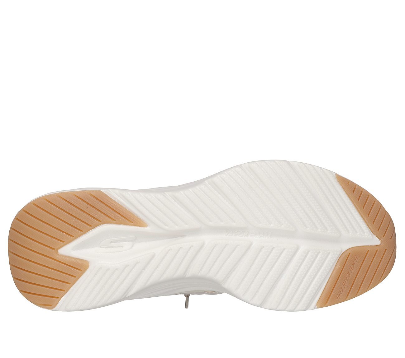 CONTOUR FOAM - COZY FIT, NATURAL/NAVY Footwear Bottom View